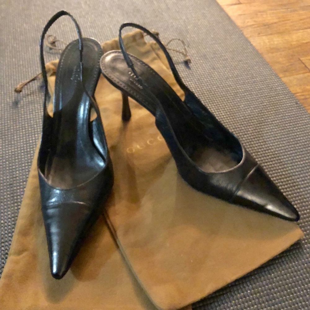 Gucci Vintage Slingbacks